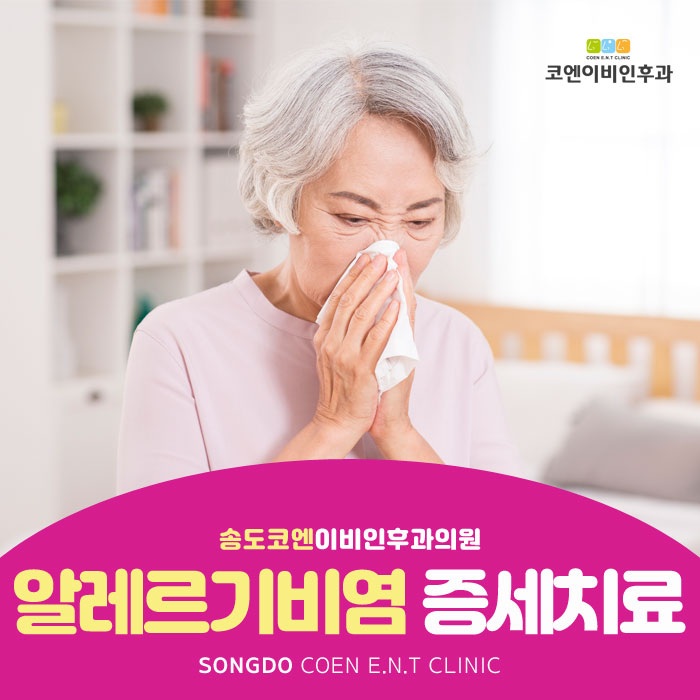  송도알레르기비염증세 치료