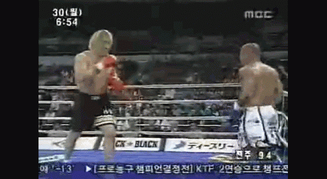  최홍만 49초만에 충격 KO패 ‘그리운 괴수 시절 모습?’