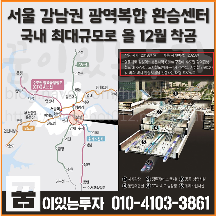 강남권 광역복합환승센터 (영동대로 복합환승센터) 최종 승인, 12월 착공 강남권 광역복합환승센터 (영동대로 복합환승센터) 최종 승인, 12월 착공