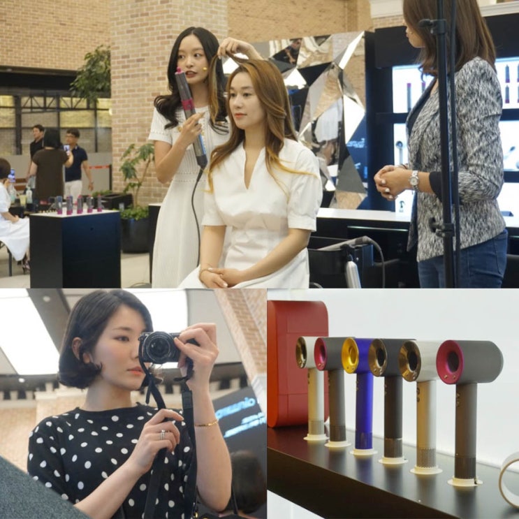 다이슨 드라이기 / 에어랩 다 사용해봄 @다이슨 뷰티 팝업스토어