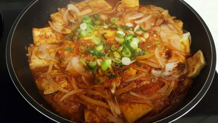  두부조림 & 소시지부침