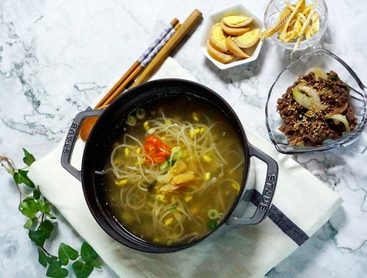  황태국 끓이는법 잇츠온 밀키트가 다했지요