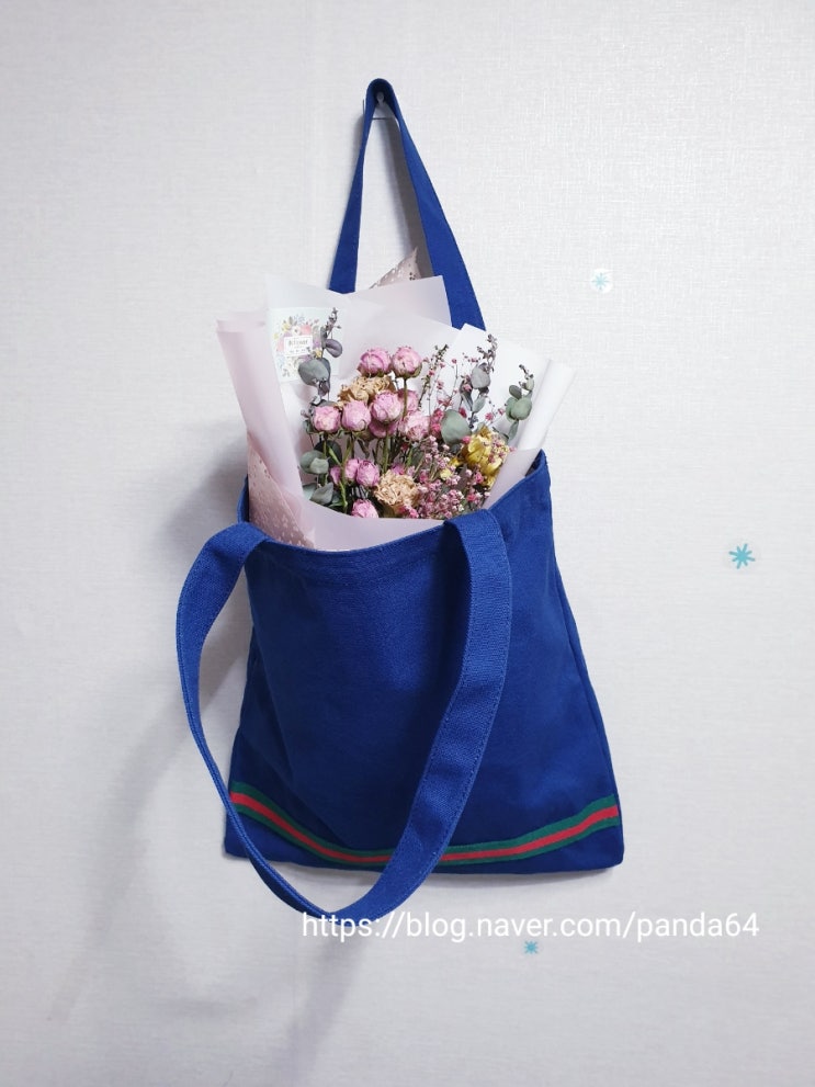  신의 한수! 가방끈 하나로 심플 에코백 만들기