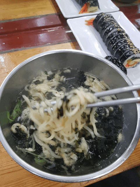  생활의달인 은둔식달 비빔국수 노원 공릉우동집