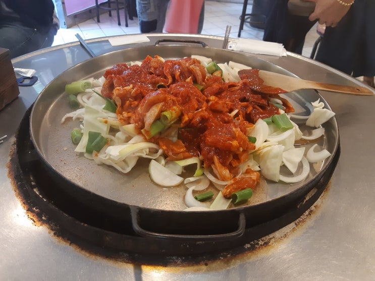  마산 창동 골목길 맛집,불타는  춘천 닭갈비