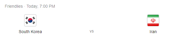  프로토 해외축구 A매치 한국 이란 분석(6월 11일)