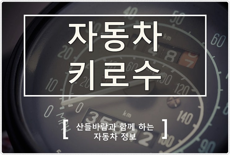  자동차 키로수 합리적인 비교와 결정