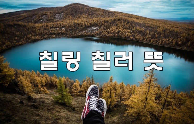  칠링 칠러 뜻?