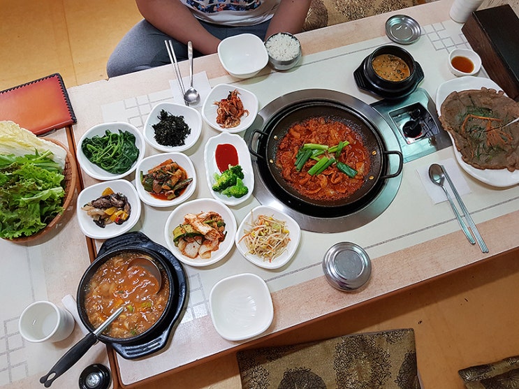  솔직 간단 리뷰:: 당진 합덕 우렁이쌈밥 맛집 '대감'