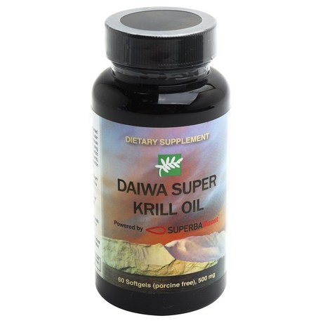  쿠팡로켓직구 [23,280원] Daiwa Health Development 슈퍼 크릴 오일 500mg 소프트젤 60개입