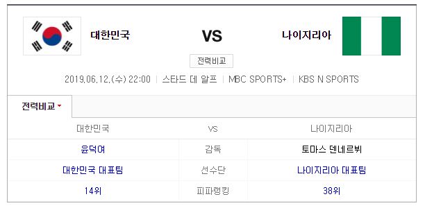  한국 vs 나이지리아, 프랑스 월드컵 16강 ㄱ ㅏ즈 ㅇ ㅏㅏㅏㅏㅏ