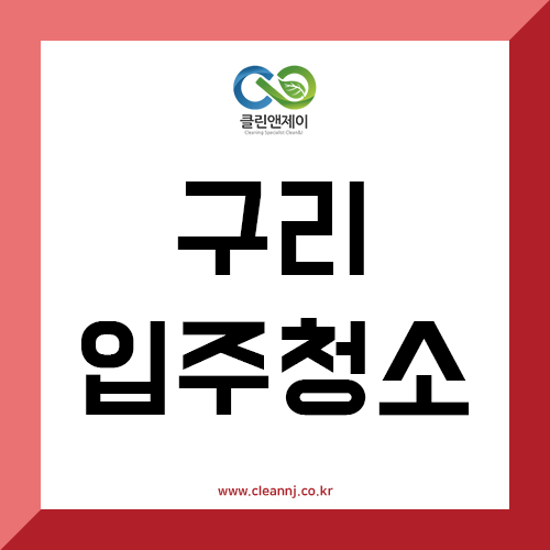  구리입주청소 청소대행 잘 하는 곳!
