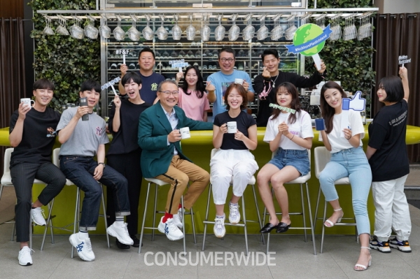  디스커버리 익스페디션 등 운영 F&F 김창수 대표  ‘플라스틱 프리 챌린지’ 동참..이유보니
