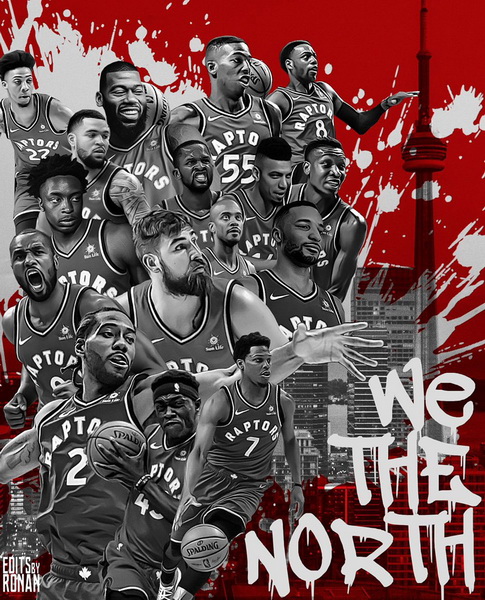  우리는 그들을 The North라 쓰고, 북산이라 부른다. 토론토 랩터스 NBA 파이널 #wethenorth #gorapsgo