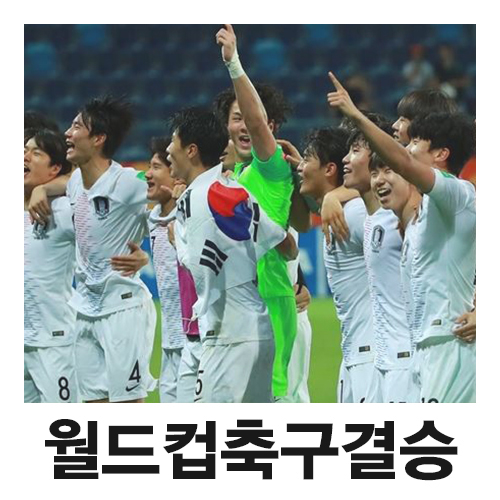  월드컵축구결 승리하기까지 고난의행군입니다