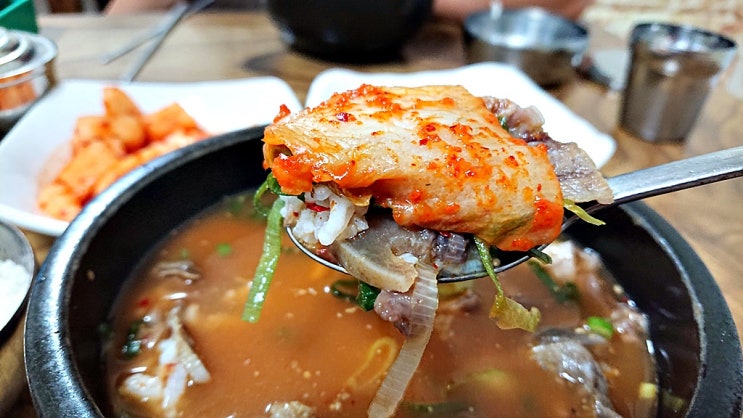  강릉 중앙시장 소머리국밥 골목 맛집/ 진주식당 소머리국밥