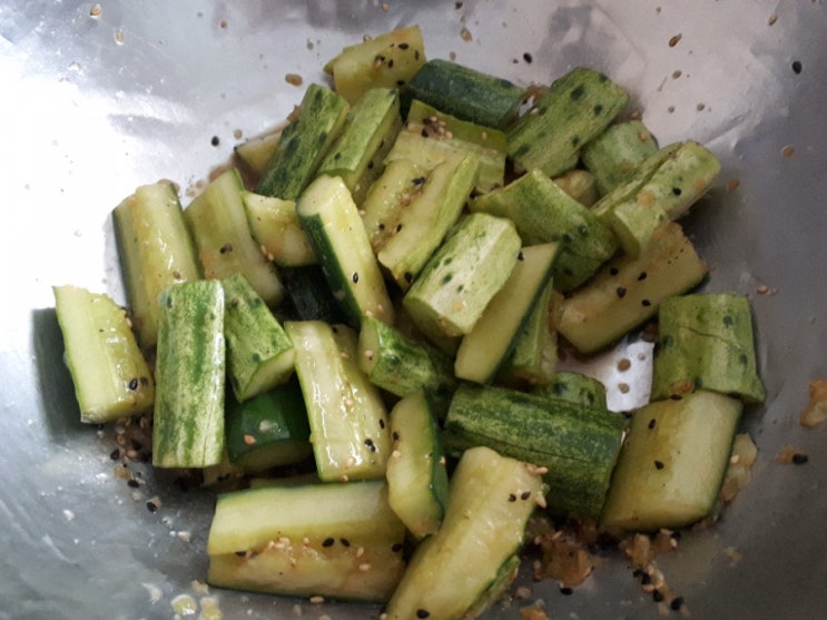 중국식오이무침