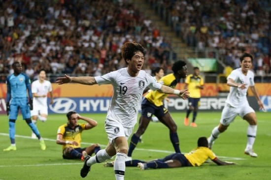 축구 가자 이강인.역시 이강인.  한국, U-20 월드컵 사상 첫 결승 진출.