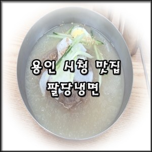 [용인 처인구, 용인시청 맛집] 여름철 별미 팔당냉면