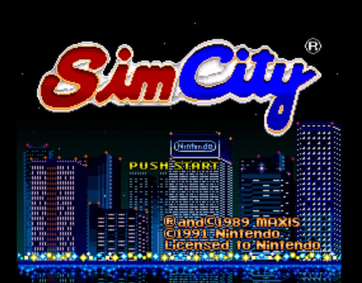  SNES(SFC) 심시티