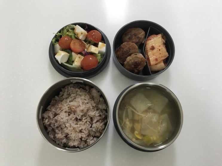  현실적인 남편 점심도시락 메뉴