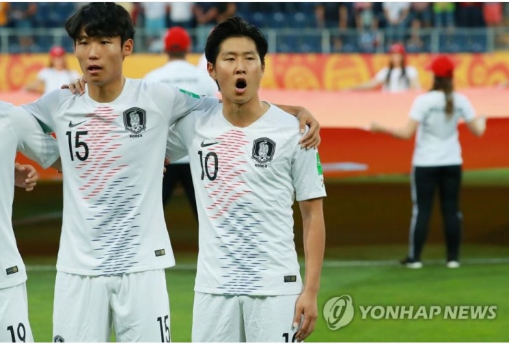  이강인의 애국가~ 대한민국 FIFA 대회 첫 결승진출!!