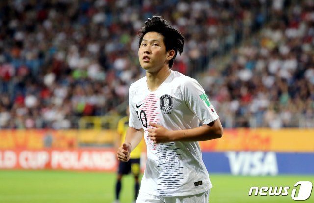  U-20 월드컵 축구결승진출 이강인 우크라이나 한국VS이란 백승호 이승우