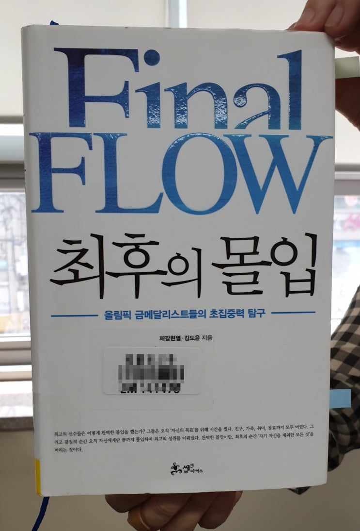  주도적 몰입을 통한 자신의 가치를 높히는 방법, 최후의 몰입/재갈현열,김도윤