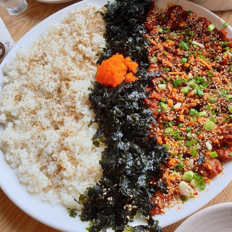  안면도 가족여행 안면도 맛집 추천 '안면가' 용궁철판 꼬막비빔밥 맛집
