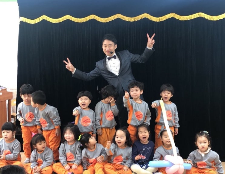  마술쇼 !! 어린이마술쇼 매직메이커의 웅이마술사!