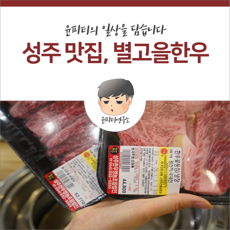  성주 맛집, 별고을한우 으뜸음식점에서 1등급 한우 먹방!