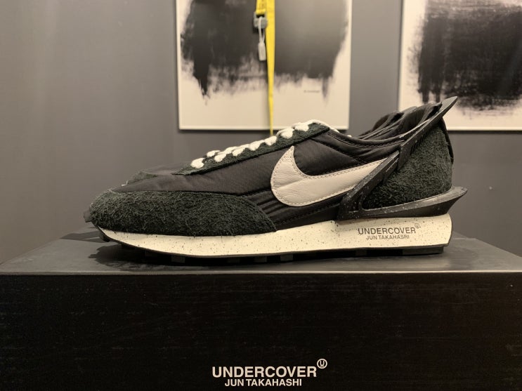 언더커버 X 나이키 데이브레이크, UNDERCOVER X NIKE Daybreak Black.