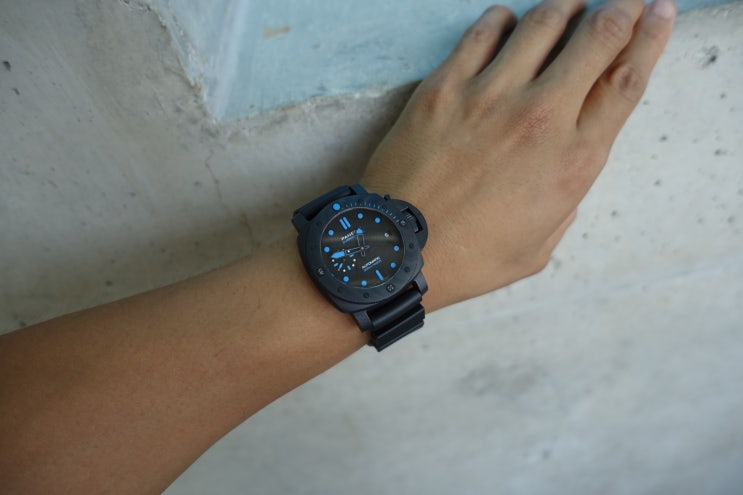 명품 시계 브랜드 파네라이 섭머저블 컬렉션 다이버 시계 끝판왕을 만나다