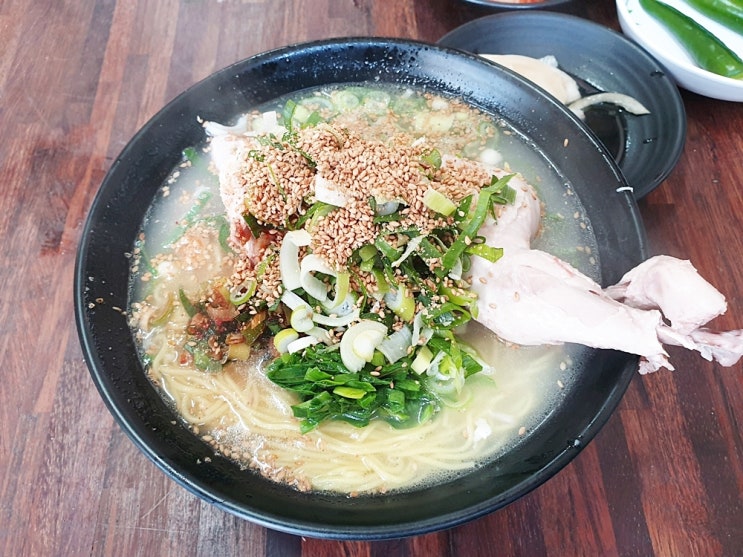 부산 초읍 맛집 원가네본점 닭한마리국수 대한민국 대표 닭국수