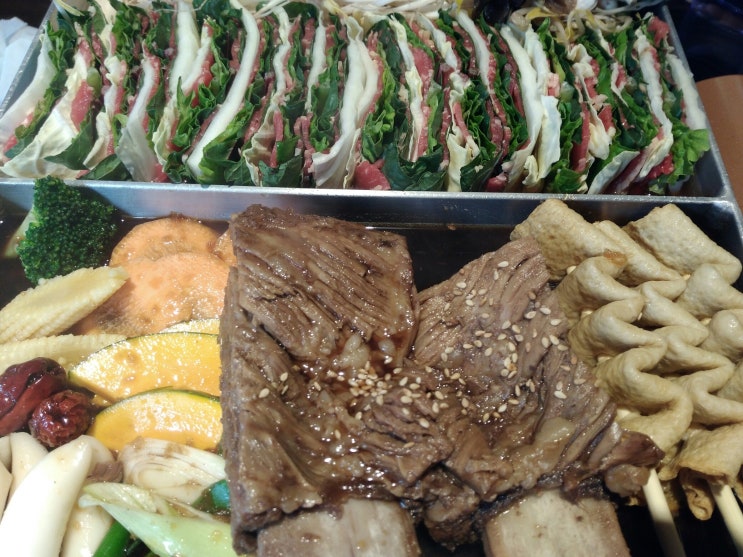  방이역 맛집 인기명에서 신메뉴 샤갈찜 먹었어요