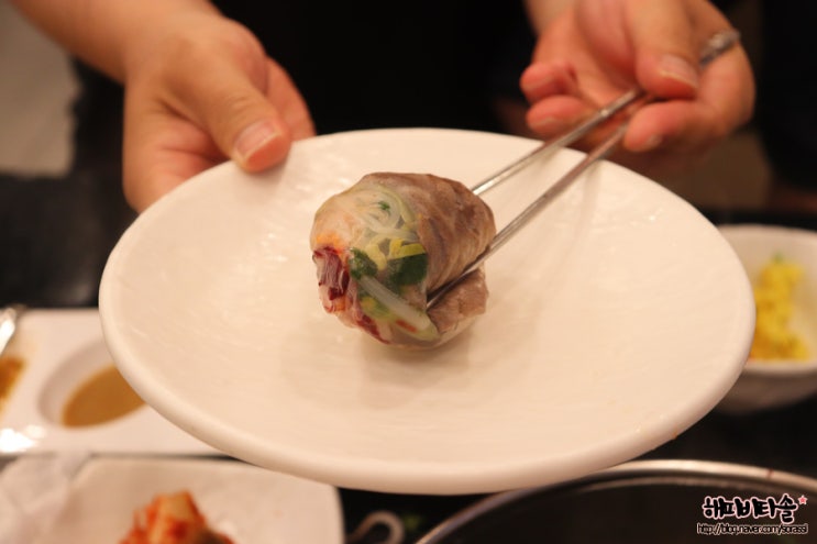  야채꽃월남쌈주중점 무한리필 샐러드바가 있는 샤브 율량동맛집(대형주차장)