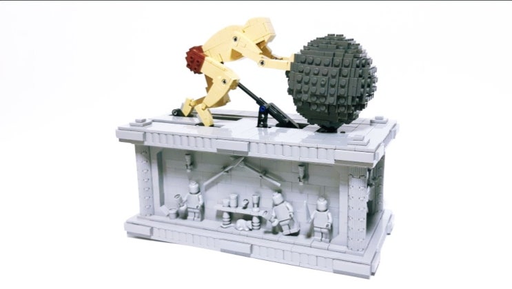  [레핀] 23017 MOC 오토마타 시지프스(시시포스)의 돌 리뷰