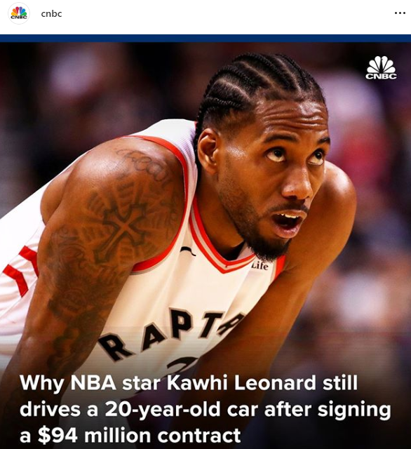 [SNS 영어뉴스] 글로벌 브랜드 TOP 100, NBA 스타 카와이 레너드의 20년 된 자동차, 조지 부시 포에버 스탬프 발행