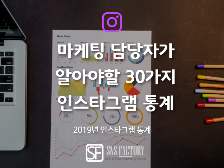  인스타그램 통계 마케팅을 위한 30가지 정보