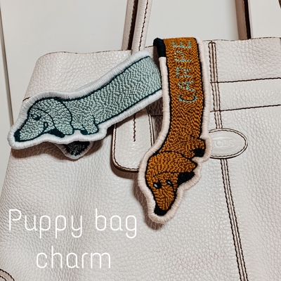 25.[펀치니들] PUPPY Bag charm