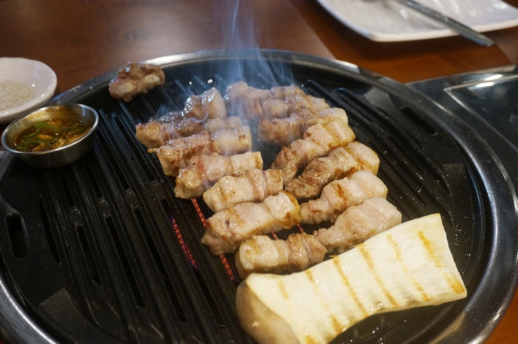 [삼성역/삼성동]삼겹살이 맛있는 포스코사거리 맛집 '고반식당'