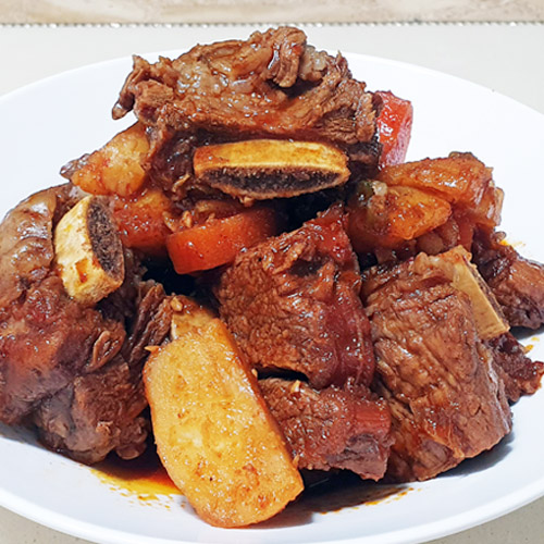  [집밥] 매운 소갈비찜