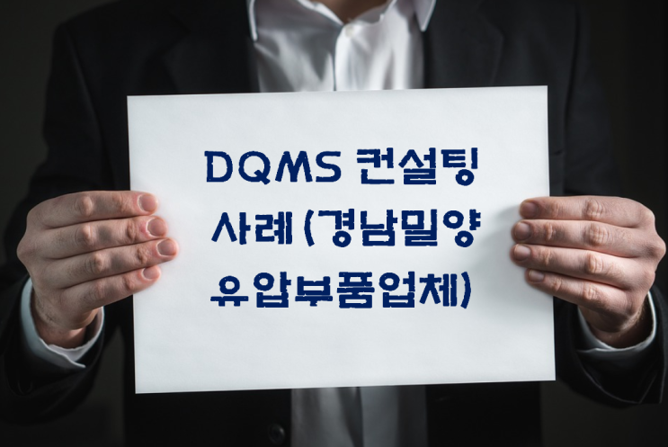 DQMS 국방품질 컨설팅 사례(경남,부산,경북,대구)