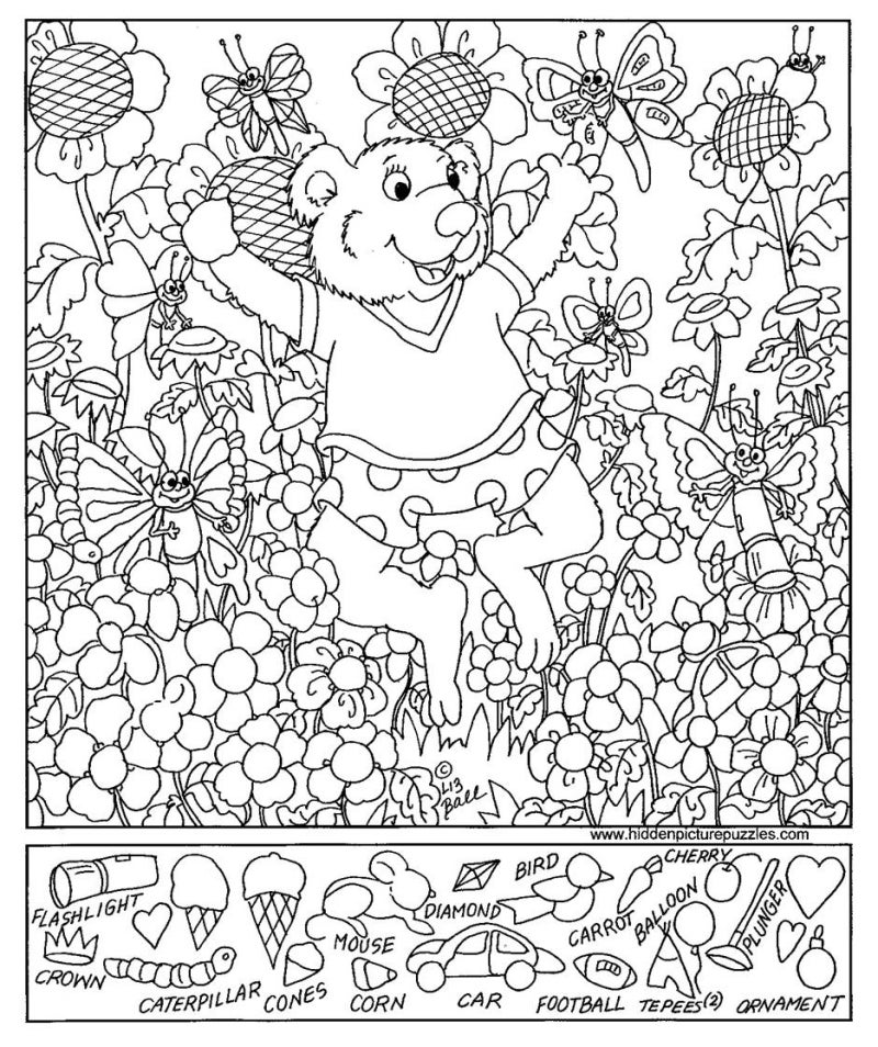 [유치원/어린이집 활동지] 영어 숨은그림 찾기 프린트 자료 : 네이버 블로그