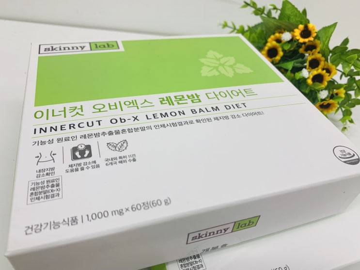  레몬밤효능 여름 준비에 도움주기!