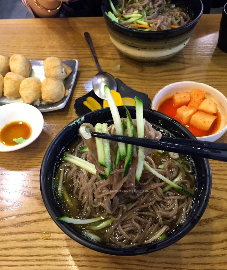  냉모밀 맛집, 일산에서도 찾아오는 압구정 하루