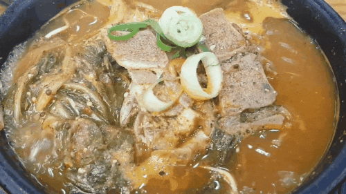  왕십리 해장국 24시 황토밭감자탕에서 한그릇 냠냠