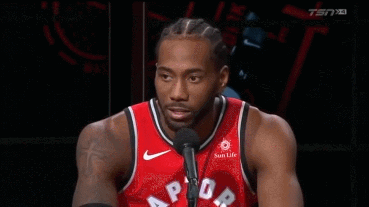  NBA카와이레너드 골든스테이트의 오라클아레나에서 2년전복수를성공하다
