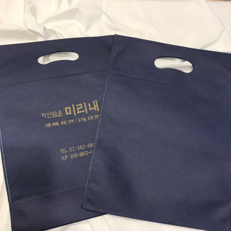  2019년 6월 14일 포장디자인 포스팅 -부직포 펀치 백-