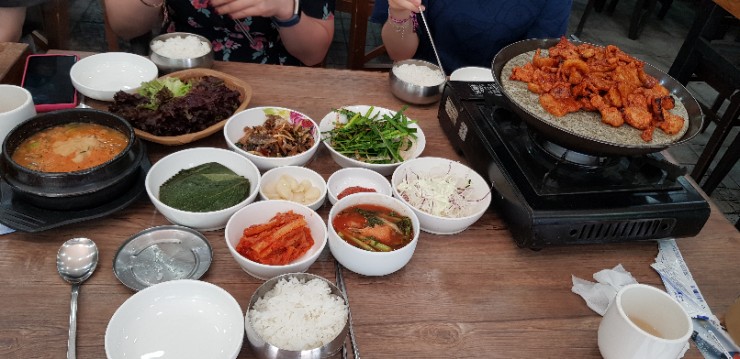  일산/웨돔맛집 옥돌위에 석쇠한판